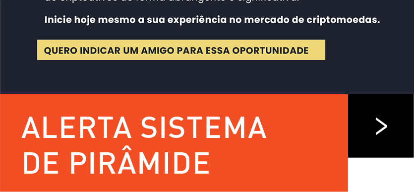 Alerta Sistema de Pirâmide